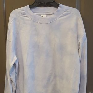 Blue cloud Swearshirt L